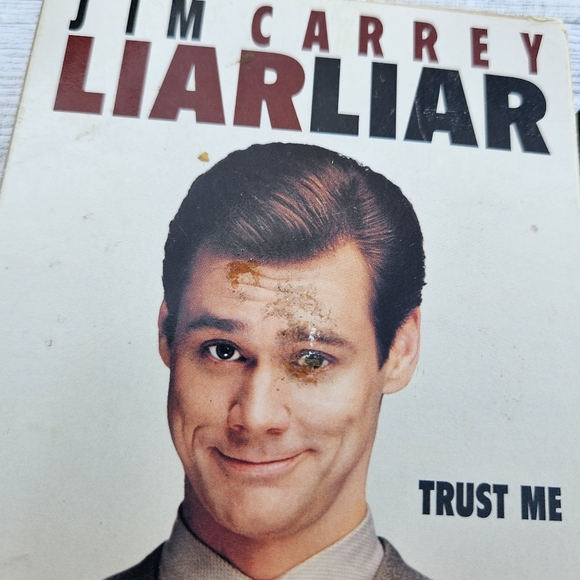 Liar Liar Jim Carrey VHS PG-13 Universal Comedy Jennifer Tilly - Picture 3 of 10